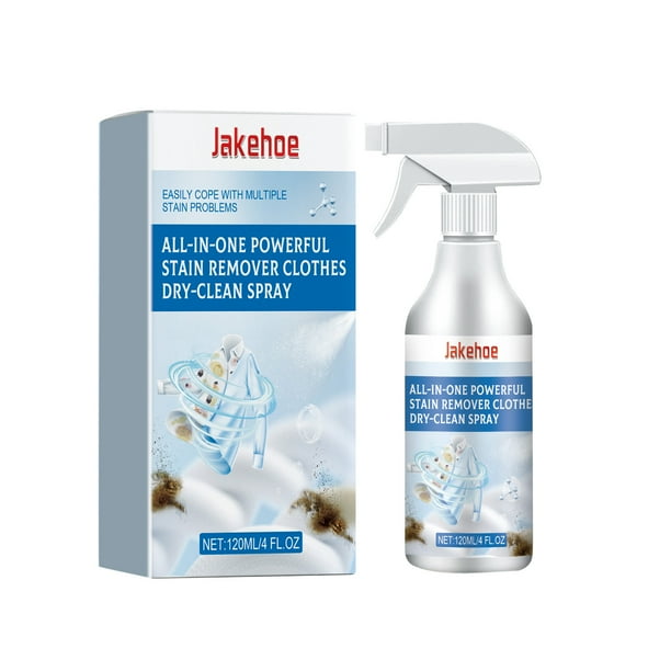 ¡Venta caliente! Potente quitamanchas todo en uno, espray de limpieza en seco para ropa, 120ml