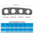 thumbnail image 2 of Uxcell Basketball Shooting Aid Finger Shoot Trainer Training Equipment Correct Shooting Posture Gray, L, 2 of 6