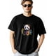 thumbnail image 1 of T-Shirts for Men, Cute Panda Crew Neck Cotton T-Shirt Men's Short Sleeve, 1 of 8