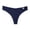 Navy, variant on Bigersell Womens Underwear Clearance Womens Underwear Cotton Thong Panty Style P-709 Nylon Brief Panties Ladies Thongs Briefs Mid Waist Women's Briefs Gray M