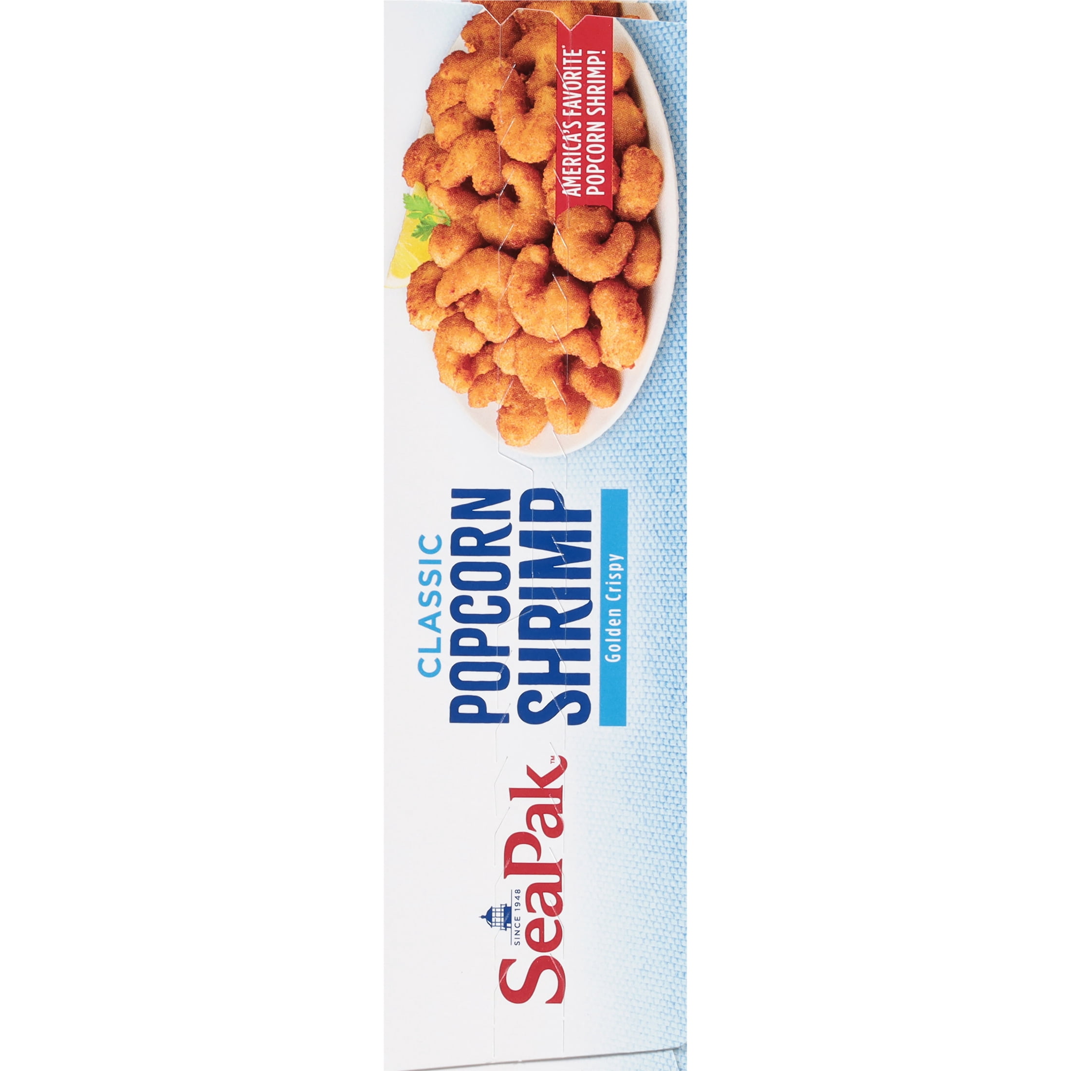 SeaPak Oven Crispy Popcorn Shrimp, Ready to Bake, 25 oz (Frozen Seafood)