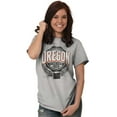 thumbnail image 3 of Oregon OR Student Campus Pride Seal Men's Graphic T Shirt Tees Brisco Brands S, 3 of 4