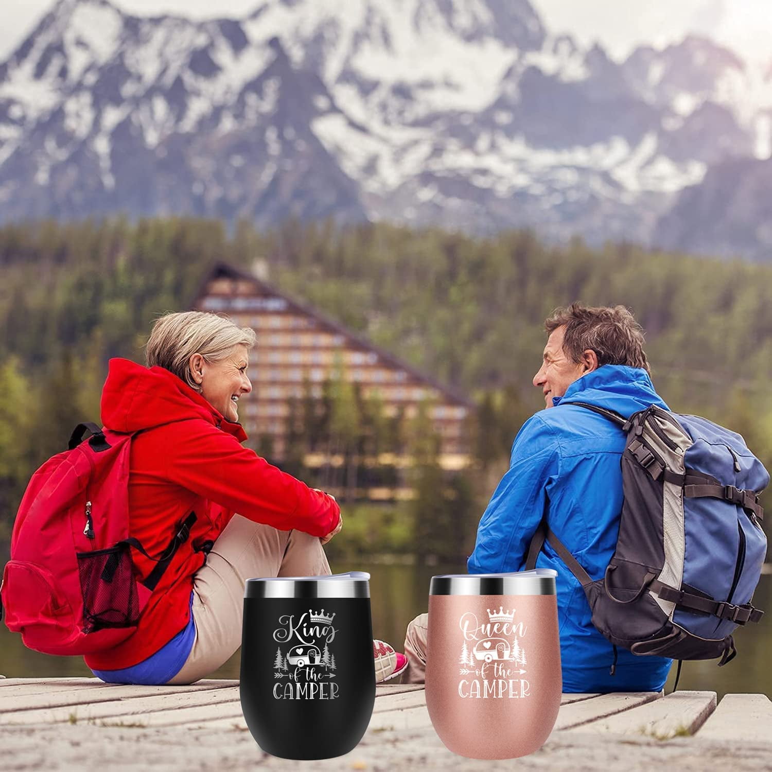Camping Queen Tumbler Camper Life Gifts Camping Flamingo Tumbler Stainless  Steel Travel Cup For Camp…See more Camping Queen Tumbler Camper Life Gifts