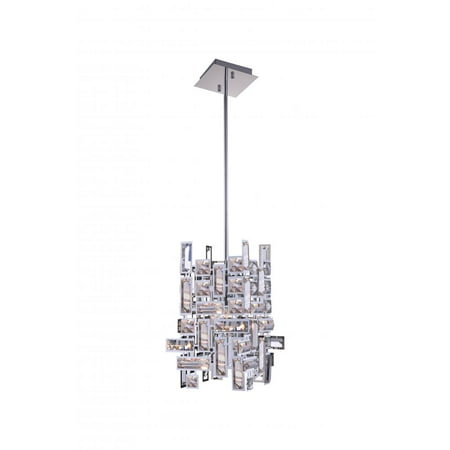 

1 Light Mini Chandelier with Chrome finish