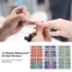 thumbnail image 4 of 12 hojas de pegatinas 3D impermeables para uñas Nail Art Full Cover TFixol pegatinas de uñas, 4 of 7