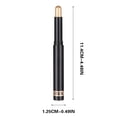 thumbnail image 5 of ONLYEOR Eyeshadow Stick, Matte Cream Single Eyeshadow Pencil Makeup, Eyeshadow Stick Long Wear Cream Eye Shadow Stick Matte Eyeshadow Eye Makeup for Women(D), 5 of 6