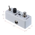 thumbnail image 5 of Rowin Noise Gate Noise Reduction Guitar Effect Pedal 2 Modes Aluminum Alloy Shell True Bypass, 5 of 5