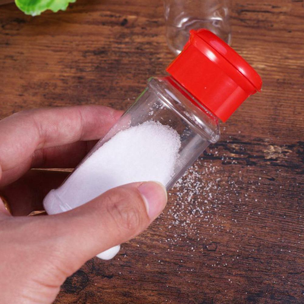 Household Kitchen Plastic Spice Salt Jars Pepper Salt Shaker Su Bottle M2C6 - image 3 of 9