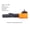Red, variant on Pneumatic Air Tools Impact Wrench 1/2 Inch Air Angle Single Hammer Rubber Handle Double Hammer Big Torque