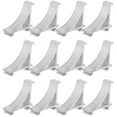 thumbnail image 1 of Miangastore 12 Pcs Pinces d'Étagère de Réfrigérateur Clips de Support de Réfrigérateur en Métal, 1 of 9