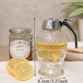 thumbnail image 2 of Honey Dispenser,Syrup Oil Dispenser,Acrylic Jar Container, Kitchen Spice Bottle, 2 of 5