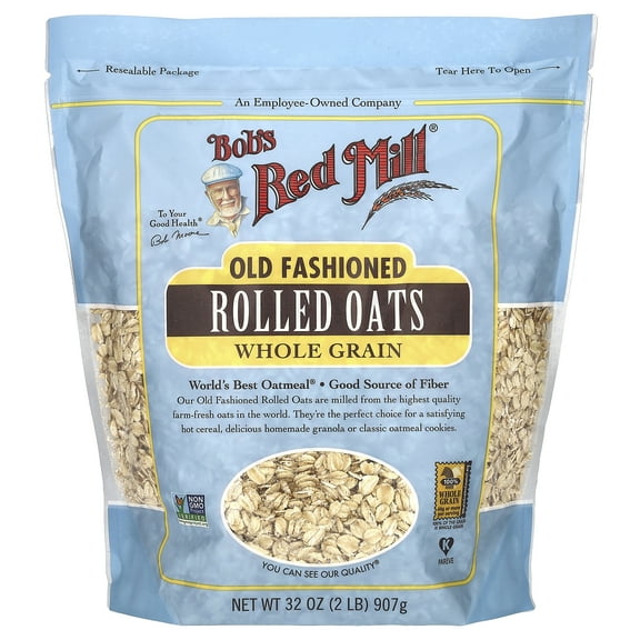 Bob's Red Mill Old Fashioned Regular Rolled Oats, 32-ounce