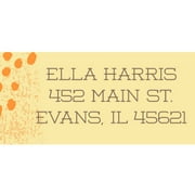 Festive Cut Paper Personalized Address Label