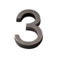thumbnail image 2 of Joernso Plate Digit Plated Solid ABS Electroplating Door Plaque Number, 2 of 8