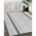thumbnail image 3 of Ahgly Company Machine Washable Indoor Square Transitional Platinum Gray Area Rugs, 6' Square, 3 of 7
