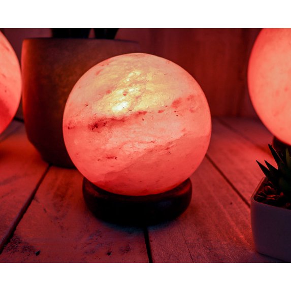 5" Pink Globe Lamp (4-5 lb)