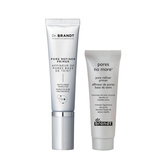 Primer Dr. Brandt Pores No More, refinador de poros, 15 ml + 30 ml