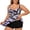 Z14-Black3, variant on Tankini Swimsuits for Women Tummy Control Bathing Suits Two Piece Tankini Tops with Bikini Bottoms Loose Fit Plus Size Swimwear with Supportive Underwire and Adjustable Straps
