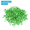 thumbnail image 3 of Uxcell 200 PCS Paper Brass Fasteners Split Pins Pastel Mini Metal Brads, Green, 8 x 15 mm, 3 of 6