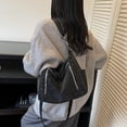 thumbnail image 4 of SPEKSEE Women Frosted PU Shoulder Bag with Multi Zipper Handbag Top-Handle Bag Large Capacity for Travel Shopping Daily Use, 4 of 18