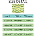 thumbnail image 2 of SKYSONIC Area Rug Cute Frogs Wear Flower Clothes Nursery Rug Floor Mat Kids Playing Mat for Living Room Bedroom, 72x48 in, 2 of 6