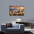 thumbnail image 4 of Seven Lucky Running Wild Horses Wall Art Animal Poster 1 Canvas Poster Wall Art Decor Print Picture Paintings for Living Room Bedroom Decoration, 4 of 7