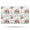 Pioneer Flower Floral Print Pattern, variant on Pioneer Flower Floral Print Pattern Bathroom Rugs Mat, Non Slip Microfiber Bathroom Rug with Rubber Backing, Soft Mats for Bathroom Floor Tub Shower, 17"x47"
