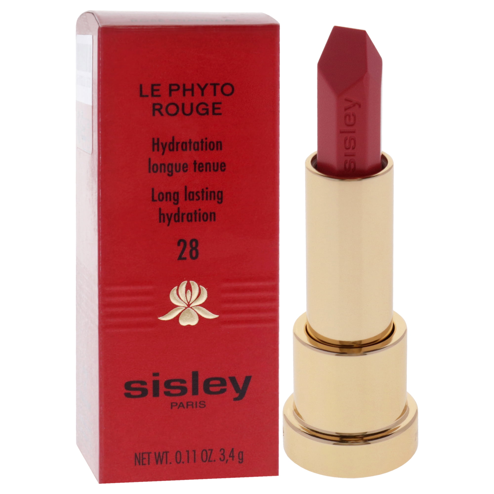 Sisley Le Phyto Rouge Lipstick - 28 Rose Shanghai , 0.11 oz