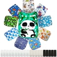 thumbnail image 1 of Pañales Ecológicos de Tela Reutilizables Para Bebés Ecobaby Original Estampado Doble Refuerzo, 1 of 10