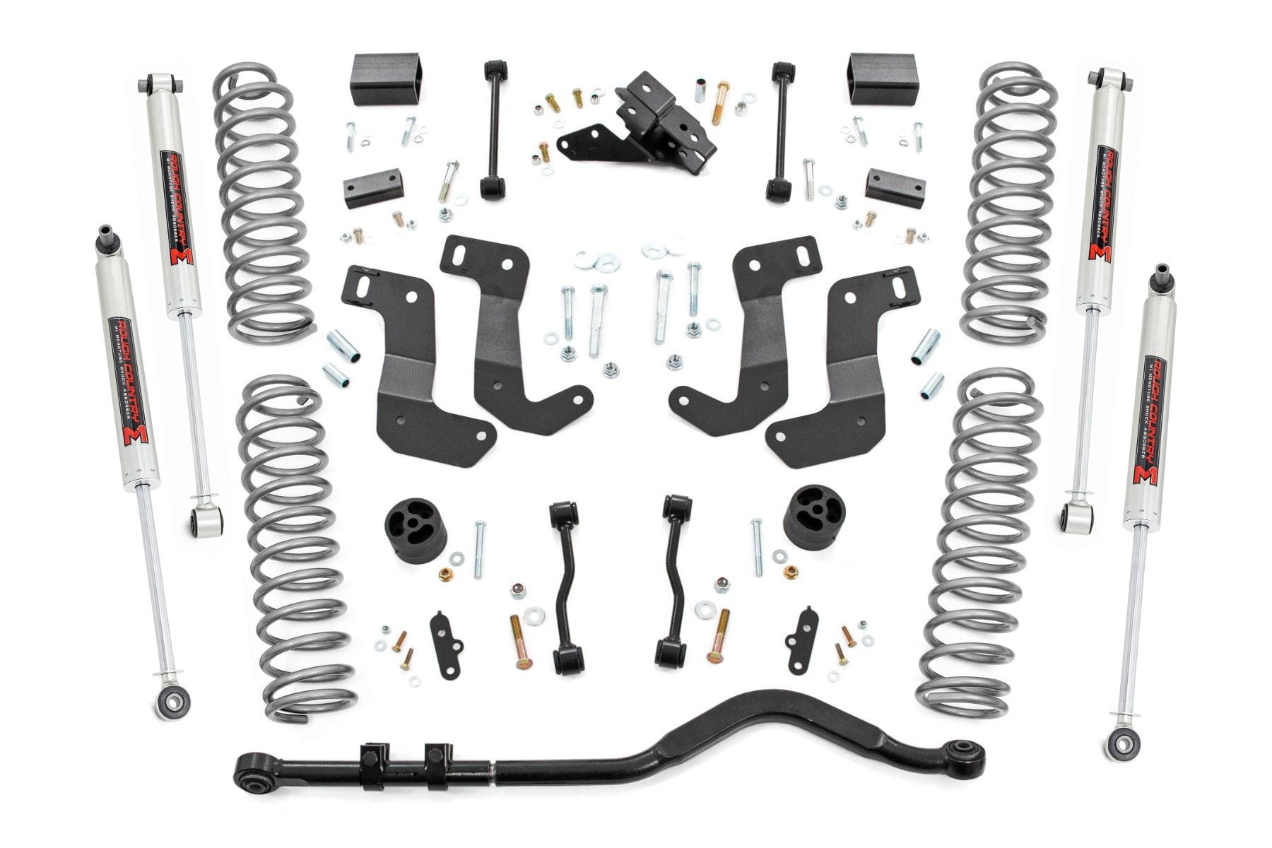 Rough Country 3.5" Lift Kit w/M1 Shocks for 20212023 Jeep Wrangler 4xe