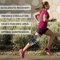 thumbnail image 6 of Knee Brace Support Compression Sleeve with Side Stabilizers + Silicone Patella Gel Pad for Meniscus Tear,Arthritis,Jogging,Sports,Running, 6 of 7