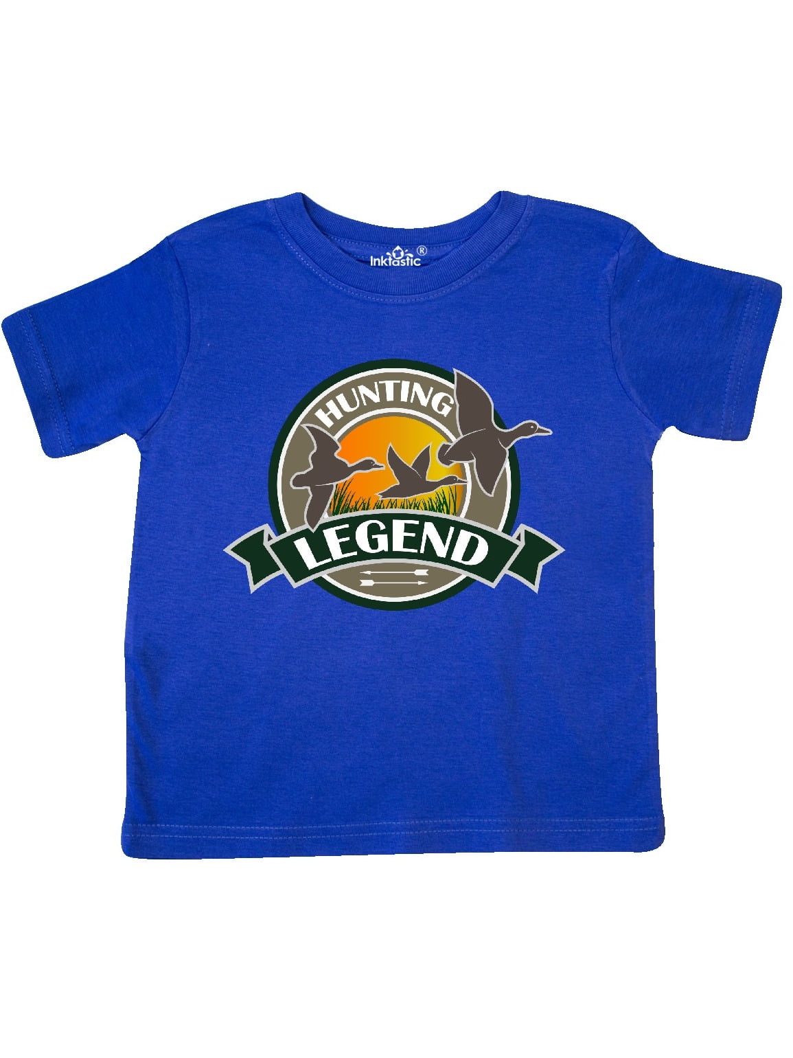 INKtastic - Duck Hunting Legend Toddler T-Shirt - Walmart.com - Walmart.com