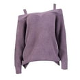 thumbnail image 3 of JINMGG 2024 Fall Winter Plus Size Sweaters for Women Clearance,Women's and Winter Long-sleeved Loose Knit Plus-size Warm Pullover, 3 of 5