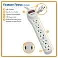 thumbnail image 2 of Tripp Lite Surge Protector Power Strip 120V 6 Outlet 2' Cord 180 Joule, 2 of 7