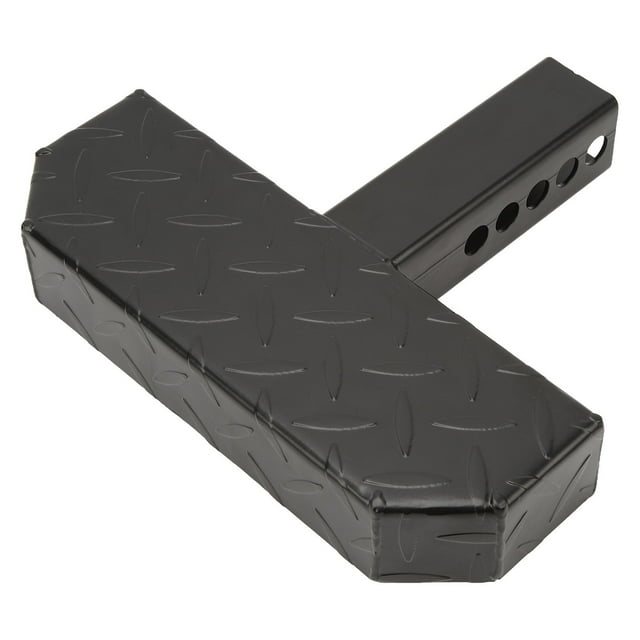 Bumper Hitch Step, Easy To Install Adjustable Length Solid Iron Bumper Hitch Step Bar Guard For Trucks