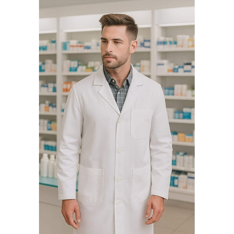 Lab Coats White Nursing Uniform Jackets Workwear Women (White