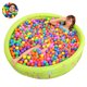 thumbnail image 3 of Ocean Wave Ball Colores Brillantes Kids Play Ball Plastic Hand Ability Training Ocean Ball No Tóxico Niños Funny Soft Air Ball Para Pool Tent 200 Unids seitruly FN003444-02, 3 of 6