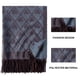 thumbnail image 3 of Bufandas a cuadros de tartán para mujer invierno,Bufandas largas para mujer con flecos,Bufanda súper suave para mujer invierno, 3 of 5