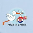 thumbnail image 2 of CafePress - Stork Baby Croatia Infant Bodysuit - Baby Light Bodysuit, Size Newborn - 24 Months, 2 of 4