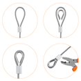 thumbnail image 5 of HELIFOUNER Kits de barandillas de cables Cable de acero inoxidable de 1/8 "de 33 pies con 50 manguitos de engarzado de aluminio y 12 dedales de acero inoxidable, 5 of 5