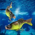thumbnail image 5 of Multi Jointed Swimbait 6cm 4.7g 6 Segment Lifelike Artificial Mini Hard Swim Bait Crankbait Fishing Lure, 5 of 5