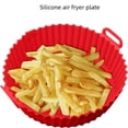 thumbnail image 5 of Almohadilla de silicona para freidora de aire Bandeja para hornear con revestimiento multifuncional Olla de silicona para freidora de aire, 5 of 5