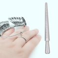 thumbnail image 5 of Ring Sizer Measurement Tool Set, Including 1-15 US Metal Finger Sizer Gauges 31Pcs with Half Size, Ring Mandrel Stick, for Jewelry Sizing Measuring Making Supplies, 5 of 5