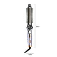 thumbnail image 3 of Banzch Curling Iron Curling And Straightening Hair 2 In 1 Electric Curling Comb For Curls Beach Waves30s Fast Heat-up Long Barrel For Long Hair,Mothers Day Gifts, 3 of 7