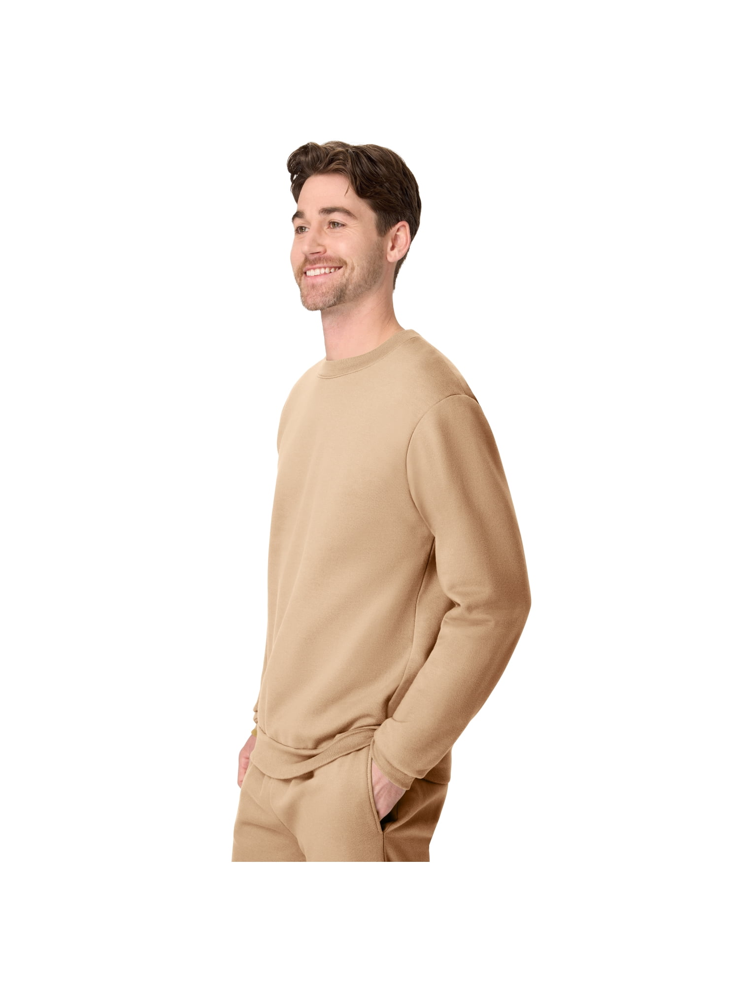 Hanes Men's & Big Men's Essentials Fleece Crewneck Sweatshirt, Sizes S-5XL