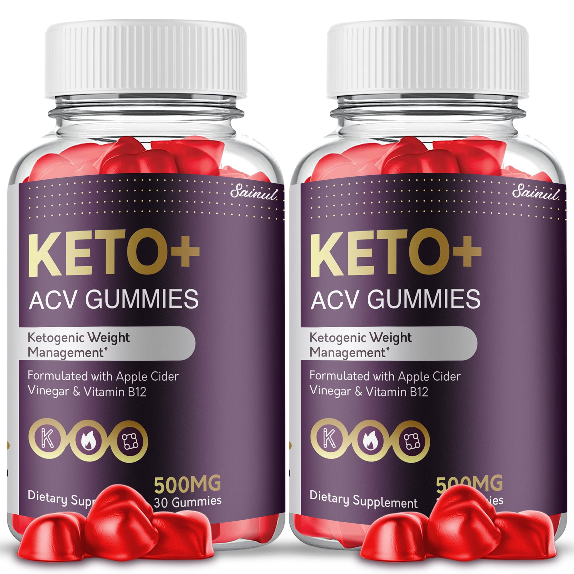 Proton Keto ACV Gummies, Maximum Strength for Weight Management, Apple Cider Vinegar, 2 Month Supply Dietary Supplement (2 Pack)