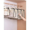 thumbnail image 5 of Handbag Storage, Handbag Organizer Dust Cover Bag Transparent Anti-dust Purse Storage Bag for Hanging Closet with Zipper and Handle Space-Saving Storage Bag, 5 of 8