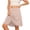 1-Beige10, variant on Wxolcjlv Big Girls School Uniform Skorts Solid Solor High Waisted Casual A Line Skirt