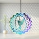 thumbnail image 4 of Colourful Rotating Wind Hummingbird Flowing Wind Chimney Garden Hanging Decoration Catcher Pendant Wind Chime Pendant, 4 of 6