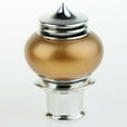 thumbnail image 3 of DOLITY Decorative Curtain Rod Post Caps 28mm Inner Diameter. Bright Gold Style_2, 3 of 8